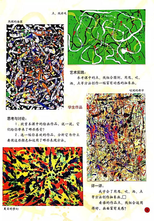 人美版小學美術五年級上冊電子課本 開啟創意之旅的高清美術圖案設計服務